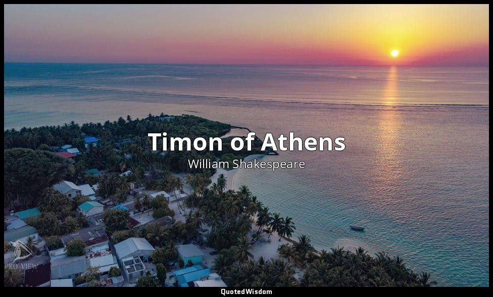 Timon of Athens — William Shakespeare